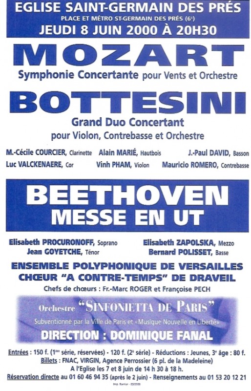Messe en Ut Beethoven 2000